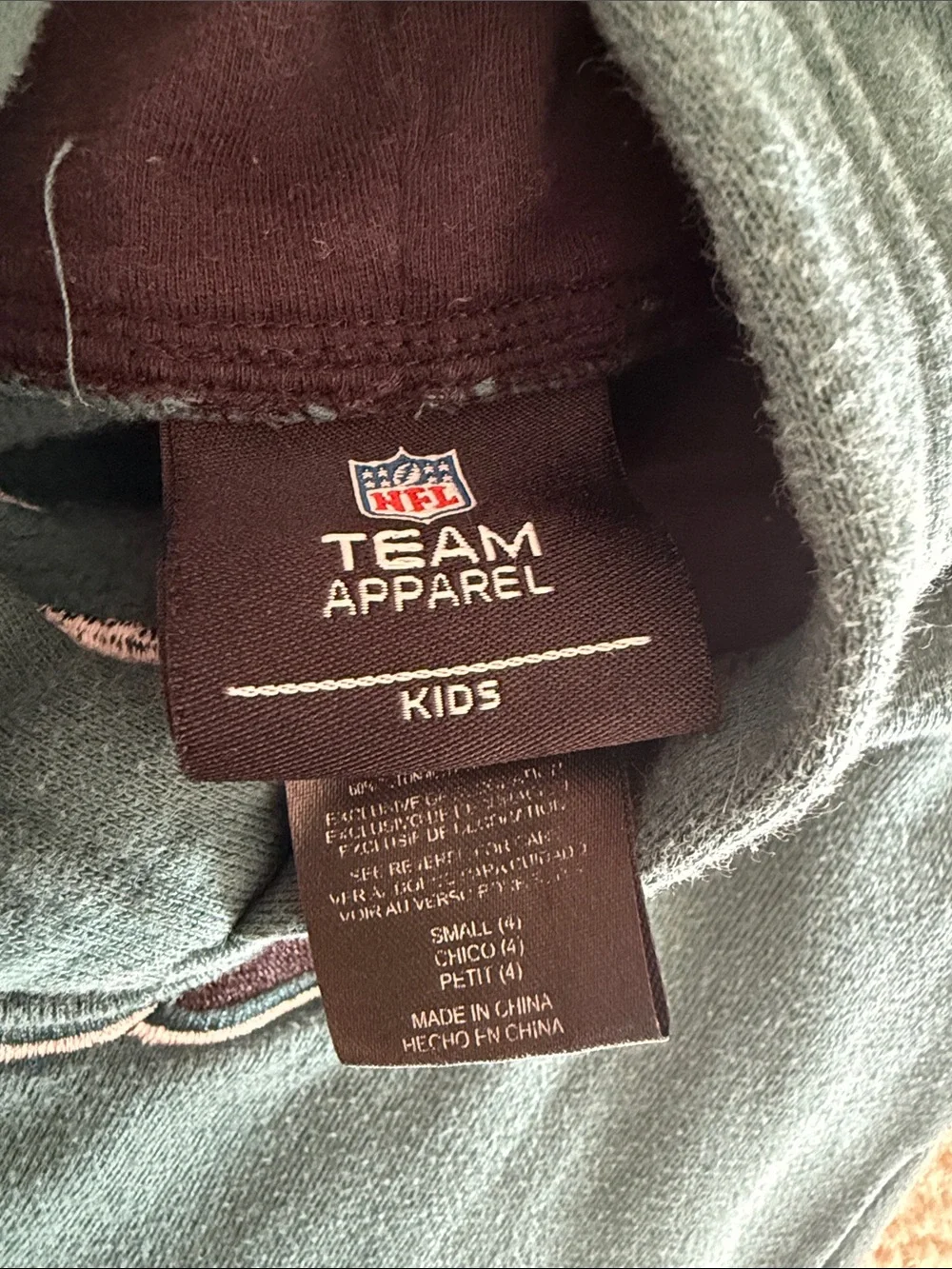 Nfl Apparel soft teal